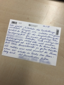 Kundenmeinung 16.1.2019