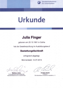 Finger Julia