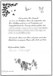 Danke Herr Schilling, 12 4 2021