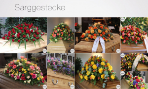Blumen Sarggestecke
