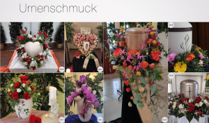 Blumen Urnenschmuck 2
