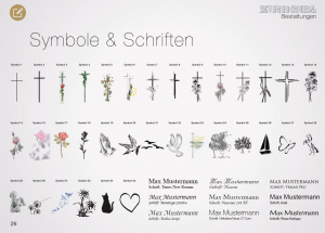 Symbole & Schriften