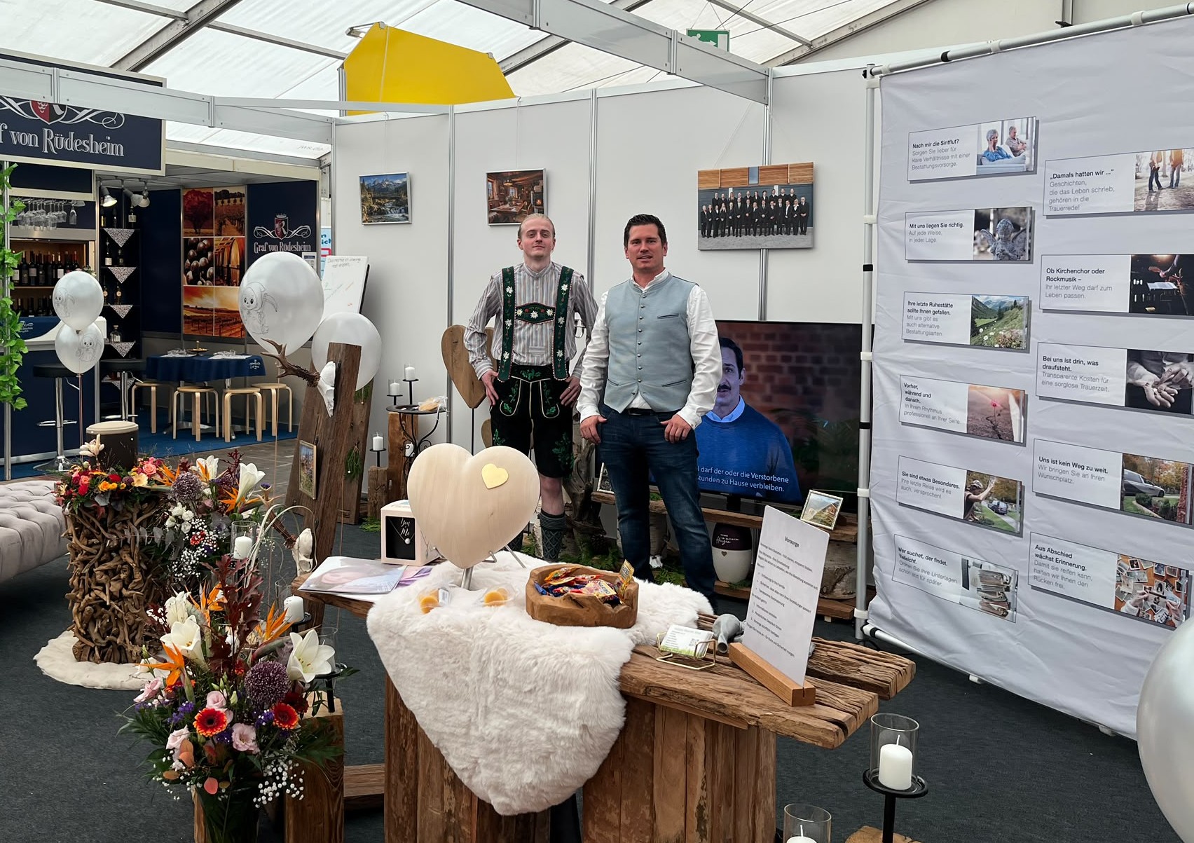 Mitten im Leben – unser Auftritt auf der Oberlandmesse